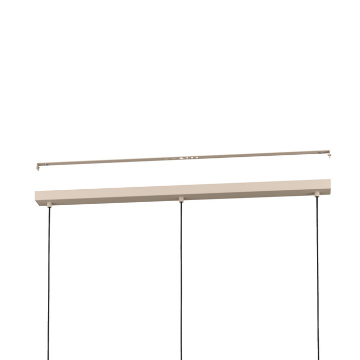 Eglo Valdiola langbordspendel sand/messing L93 x H110 cm